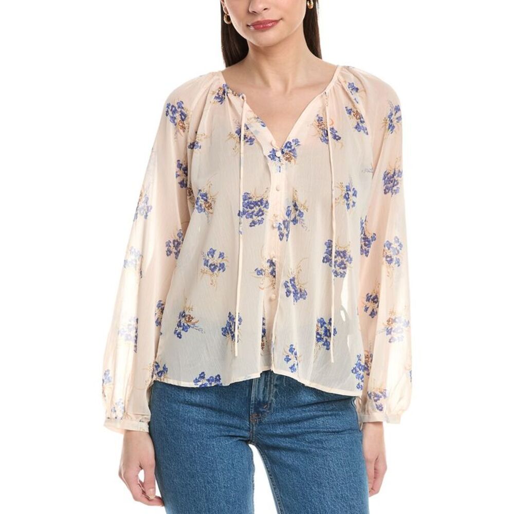 To My Lovers Womens  Floral Top, Yellow